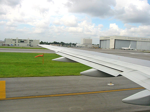 Landeanflug auf Miami Fotos