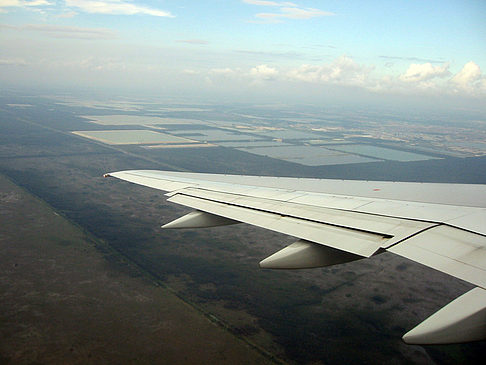 Foto Landeanflug auf Miami