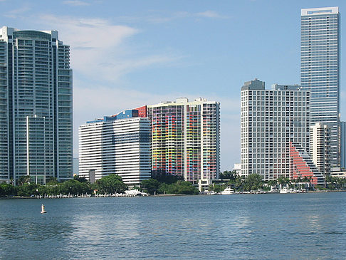 Fotos Blick vom Wasser auf Miami